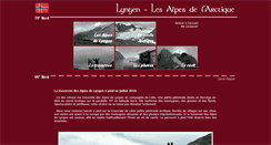 Desktop Screenshot of lyngen.dubuis.net
