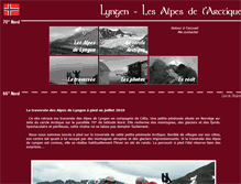 Tablet Screenshot of lyngen.dubuis.net