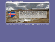 Tablet Screenshot of islande.dubuis.net