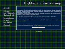 Tablet Screenshot of highlands.dubuis.net
