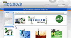 Desktop Screenshot of dubuis.com